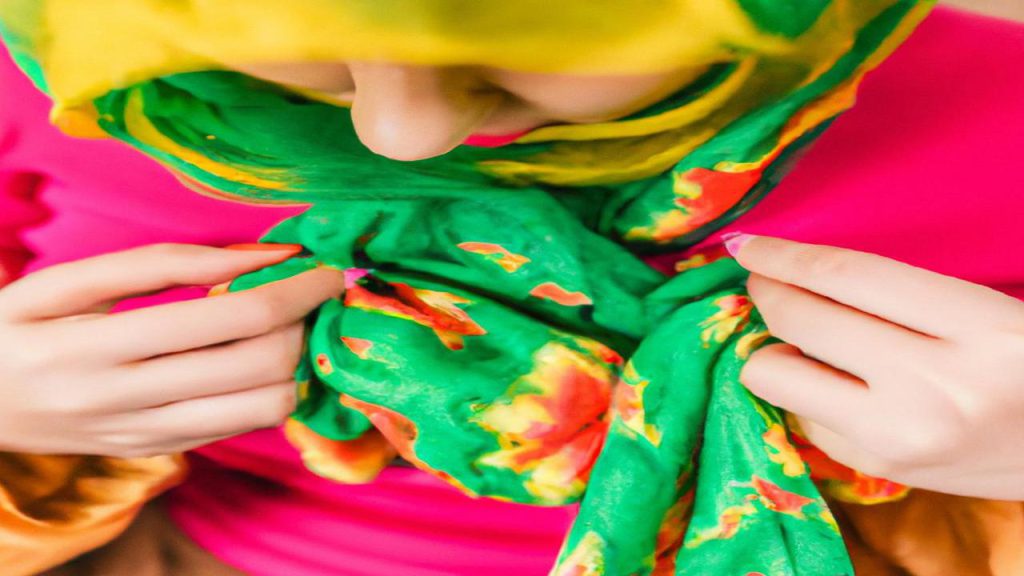 Jak zawiązać chustę na głowie?